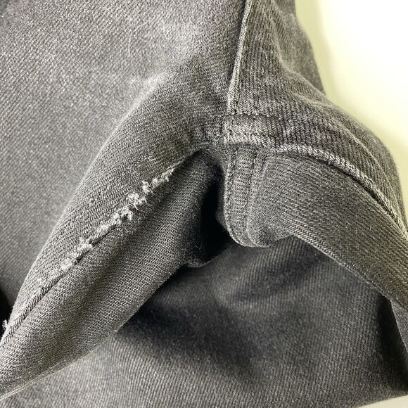 Everlane Black Denim Jeans Womens Size 29 Regular 9.75” Mid Rise Skinny - Picture 12 of 12